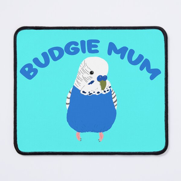 Item preview, Budgie Mum Blue Version designed and sold by TiffinByLK.