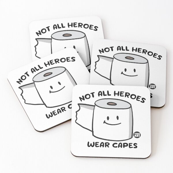 Item preview, NOT ALL HEROES WEAR CAPES TP designed and sold by TODD GOLDMAN.