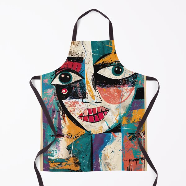 Item preview, Reimagined Realities- Bold Lines and Vivid Colors in Cubist-inspired Abstraction designed and sold by OlfactoART Studio.