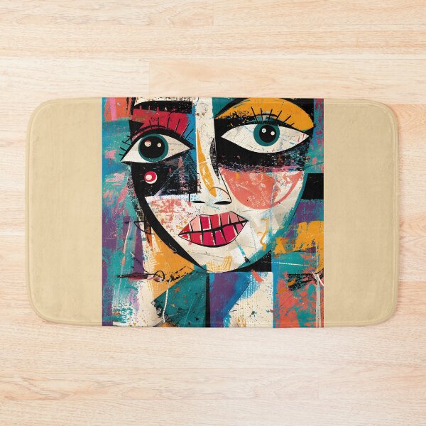 Item preview, Reimagined Realities- Bold Lines and Vivid Colors in Cubist-inspired Abstraction designed and sold by OlfactoART Studio.