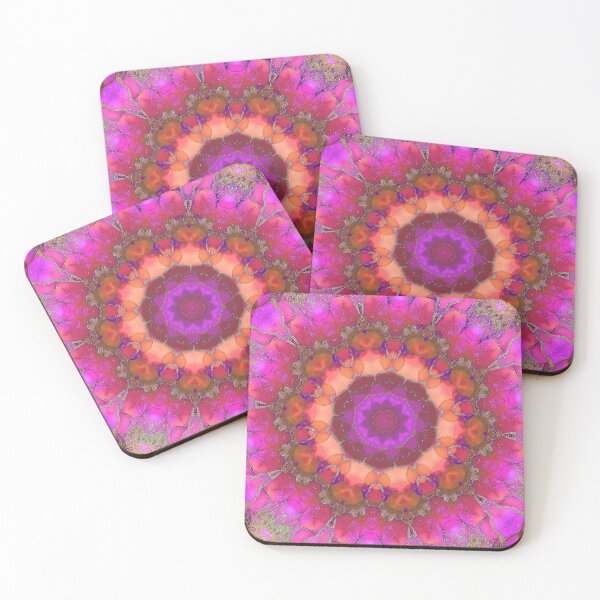 Item preview, Godly Pattern and More Kaleidoscopes of coordinating colours designed and sold by WendyMaree.