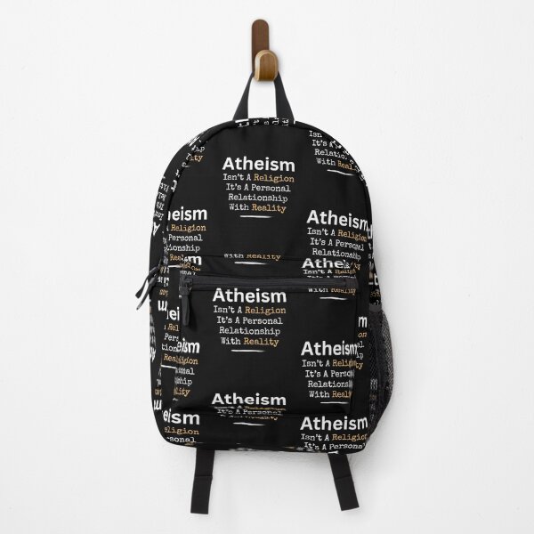 Item preview, Atheism Isn't A Religion Humorous Social Commentary Design designed and sold by EarthArtDesigns.
