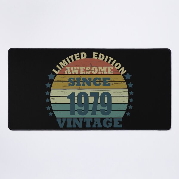Item preview, Born in 1979 vintage retro classic birthday designed and sold by Alexaltay.
