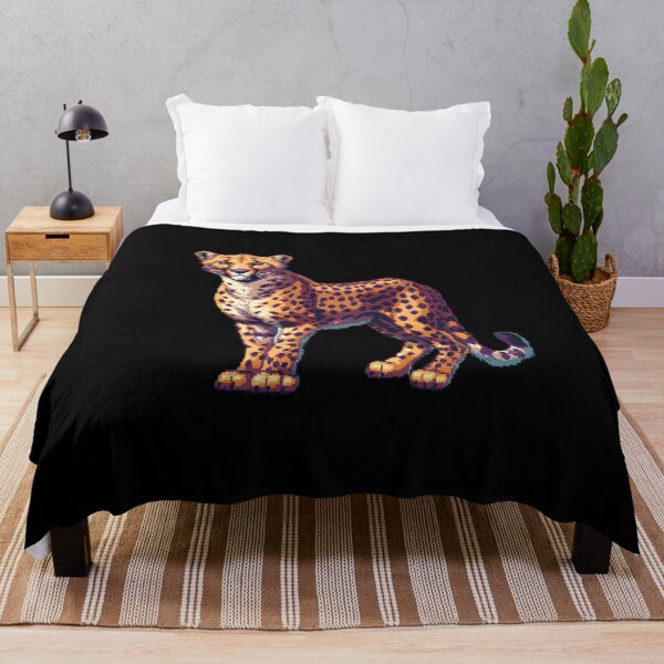 Item preview, Pixelated Cheetah Artistry designed and sold by CUTEDOGGIEZ.