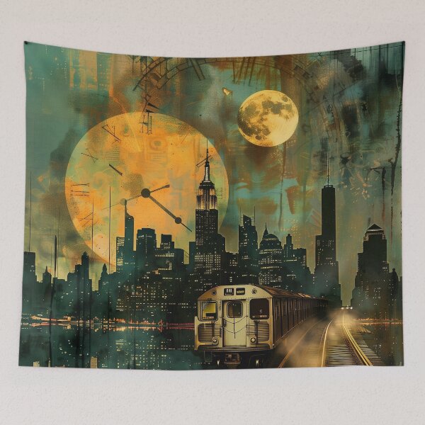 Item preview, Urban Nightscape designed and sold by MNSY.