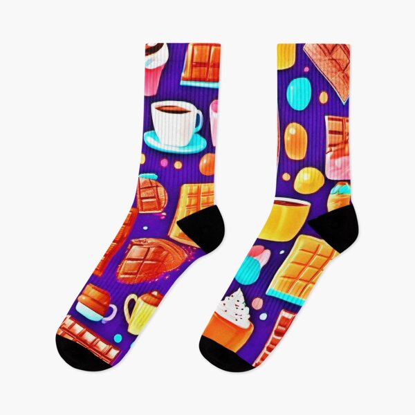 Item preview, Colorful Coffee & Chocolate designed and sold by Health And Fitness Posts e-Store.