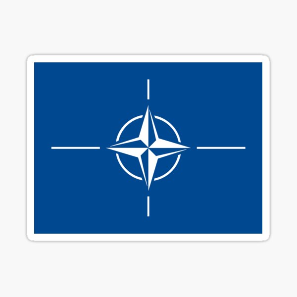 Item preview, NATO Flag Stickers, Gifts and Products designed and sold by mpodger.