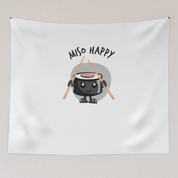 Item preview, Miso Happy  V2 designed and sold by TeeTimeGuys.