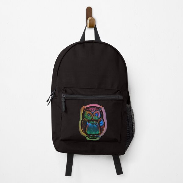 Item preview, A multi-colored owl designed and sold by eikulabs.