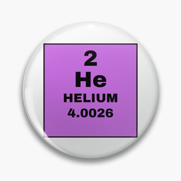 Item preview, Periodic Table Of Elements - 2 (He) Helium designed and sold by ArtsyCity.