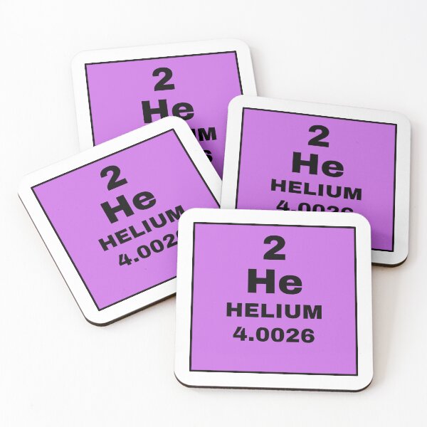 Item preview, Periodic Table Of Elements - 2 (He) Helium designed and sold by ArtsyCity.