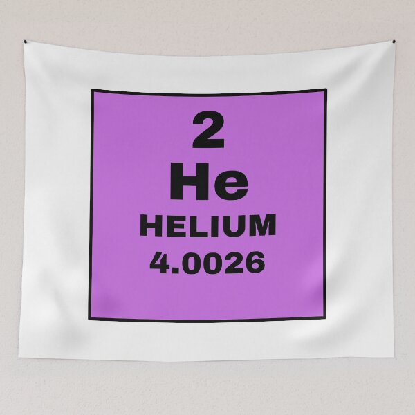 Item preview, Periodic Table Of Elements - 2 (He) Helium designed and sold by ArtsyCity.
