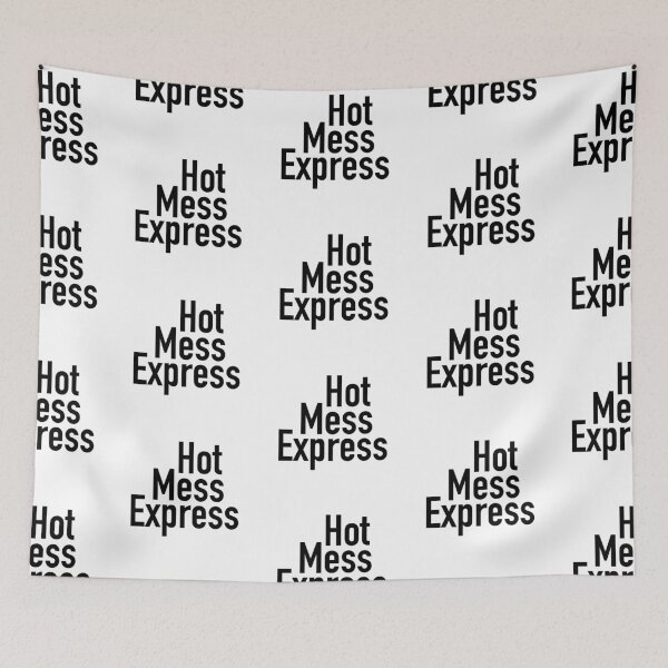 Item preview, Hot Mess Express Version Two - Black Text designed and sold by TeaLimeTwo.