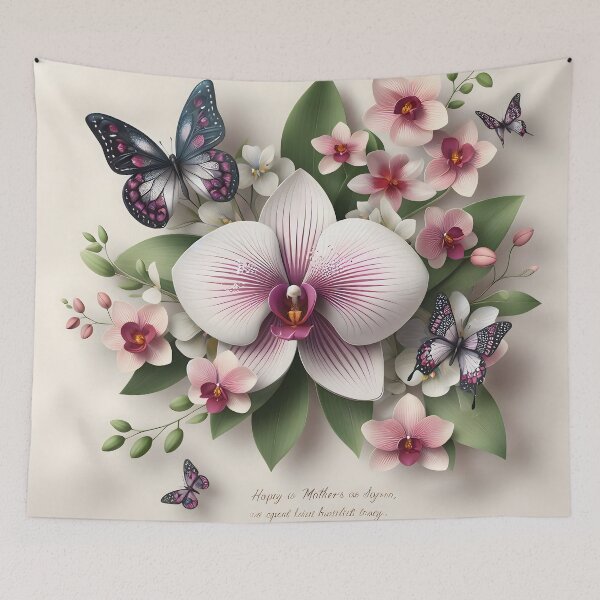 Item preview, Orchids in 3D: Elegant Floral Design for Mom 2024 designed and sold by sofia1971.