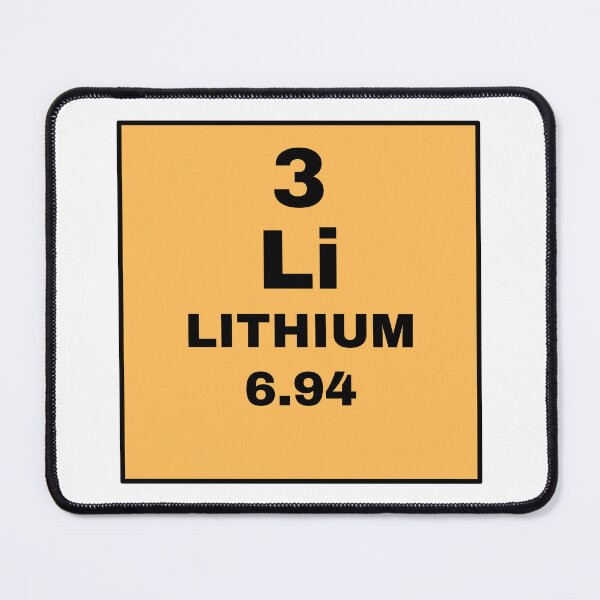 Item preview, Periodic Table Of Elements - 3 (Li) Lithium designed and sold by ArtsyCity.