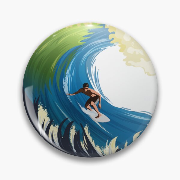 Item preview, Retro Surfing designed and sold by supriyo-art.