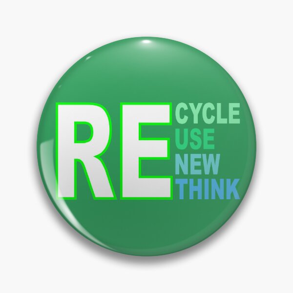 Item preview, Recycle reuse renew rethink designed and sold by Colorfulman.