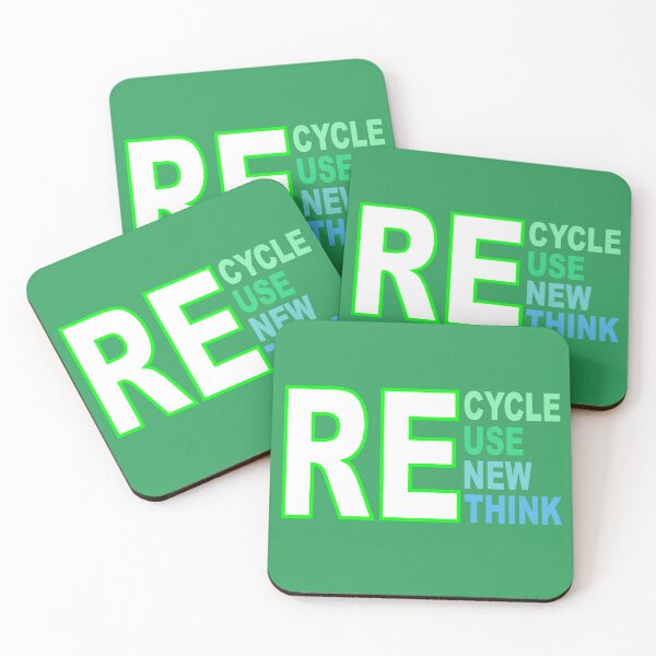 Item preview, Recycle reuse renew rethink designed and sold by Colorfulman.