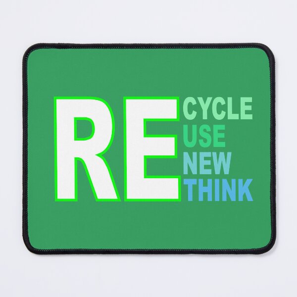 Item preview, Recycle reuse renew rethink designed and sold by Colorfulman.