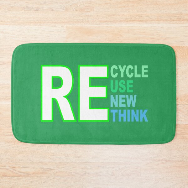 Item preview, Recycle reuse renew rethink designed and sold by Colorfulman.