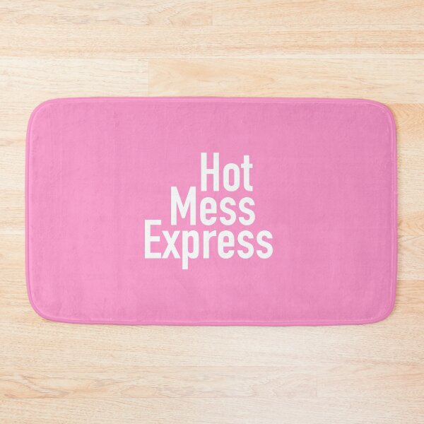 Item preview, Hot Mess Express Version Three - Pink Background designed and sold by TeaLimeTwo.