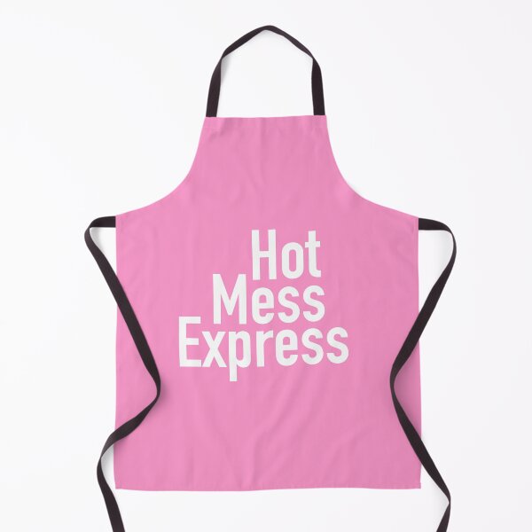 Item preview, Hot Mess Express Version Three - Pink Background designed and sold by TeaLimeTwo.