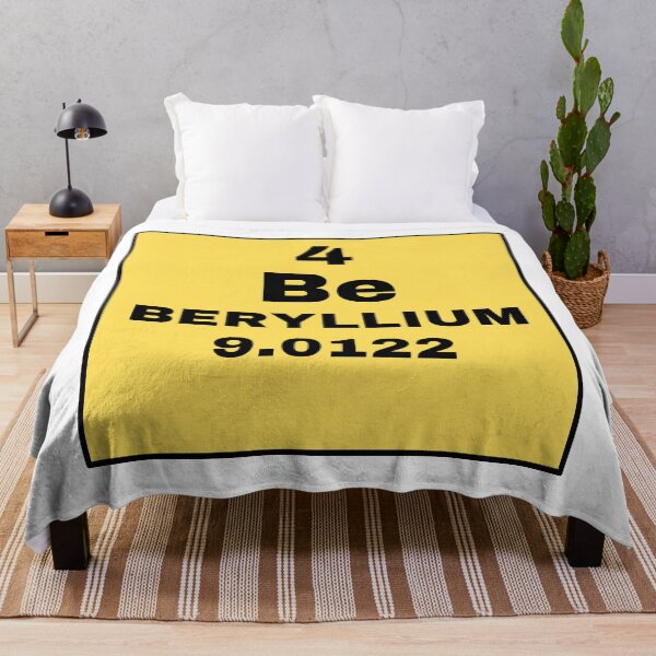 Item preview, Periodic Table Of Elements - 4 (Be) Beryllium designed and sold by ArtsyCity.