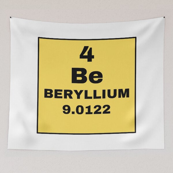 Item preview, Periodic Table Of Elements - 4 (Be) Beryllium designed and sold by ArtsyCity.