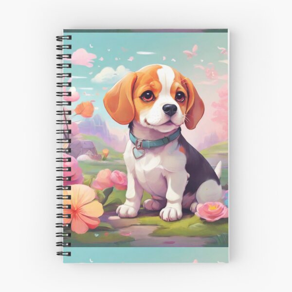 Item preview, Kawaii Beagle Blossoms designed and sold by NeatThingLover.