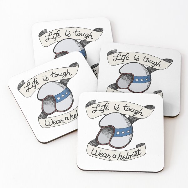 Item preview, Life is tough. Wear a helmet designed and sold by Sweensbeets.