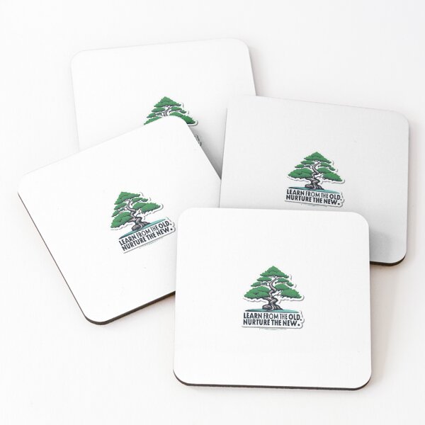 Item preview, Mentorship Bonsai Tree - Learn and Nurture Minimalist Design designed and sold by NiftyWrx.