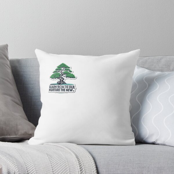 Item preview, Mentorship Bonsai Tree - Learn and Nurture Minimalist Design designed and sold by NiftyWrx.