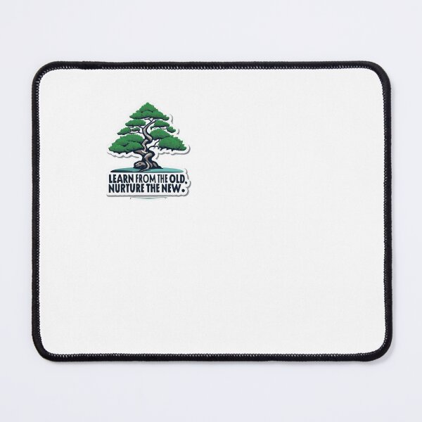 Item preview, Mentorship Bonsai Tree - Learn and Nurture Minimalist Design designed and sold by NiftyWrx.