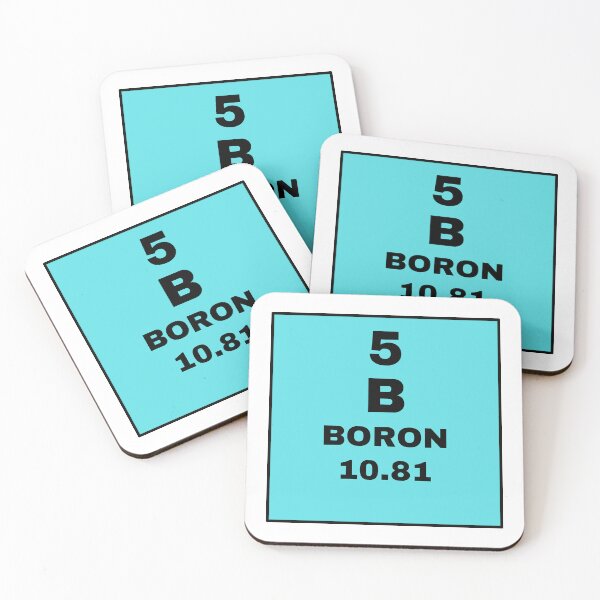 Item preview, Periodic Table Of Elements - 5 (B) Boron designed and sold by ArtsyCity.