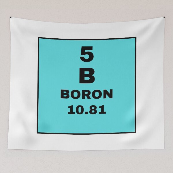 Item preview, Periodic Table Of Elements - 5 (B) Boron designed and sold by ArtsyCity.