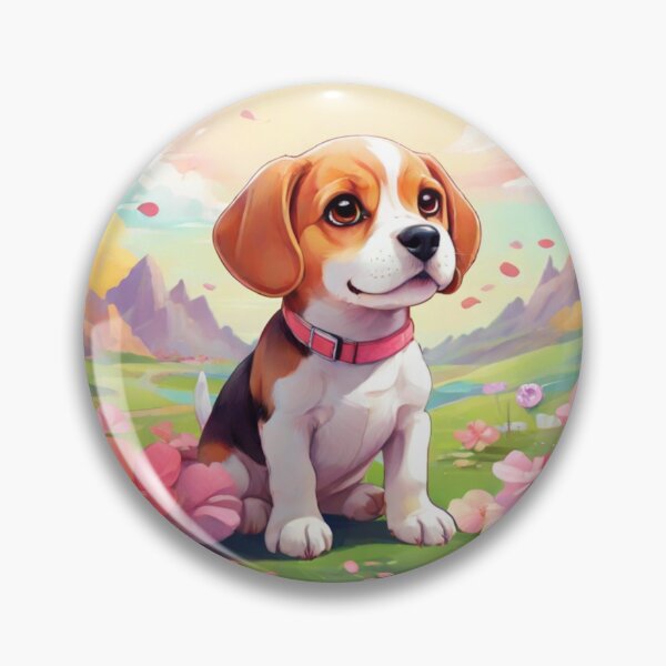 Item preview, Spring Kawaii Beagle designed and sold by NeatThingLover.