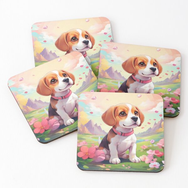 Item preview, Spring Kawaii Beagle designed and sold by NeatThingLover.