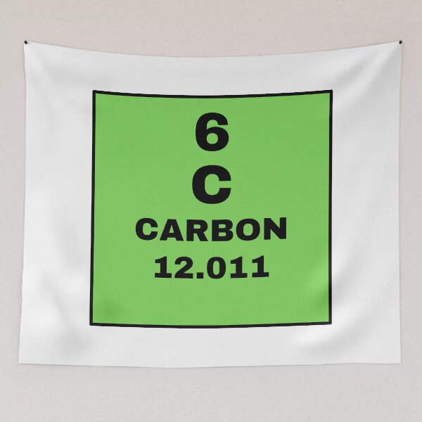 Item preview, Periodic Table Of Elements - 6 (C) Carbon designed and sold by ArtsyCity.