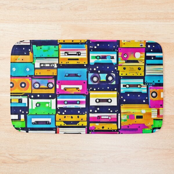Item preview, Colorful Stereo Tapes Pattern designed and sold by Health And Fitness Posts e-Store.
