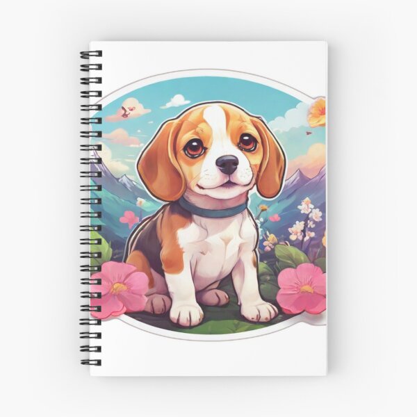 Item preview, Springtime Kawaii Beagle designed and sold by NeatThingLover.