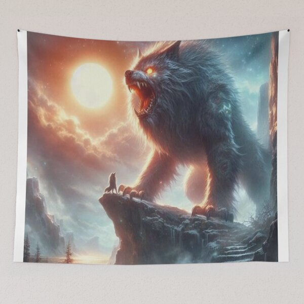 Item preview, The giant Wolf, Fenrir designed and sold by Jonrir-Seidr.
