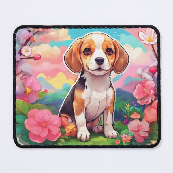Item preview, Spring Beagle Blossoms designed and sold by NeatThingLover.
