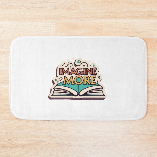 Item preview, Imagine More Fantasy Book - Inspirational Reading Design designed and sold by NiftyWrx.