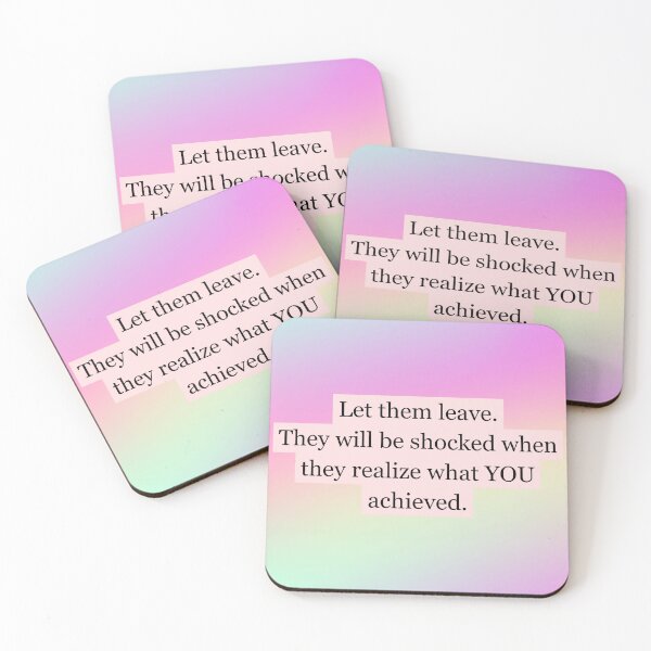 Item preview, Let Them Leave Quote designed and sold by CoolBuddyCool.