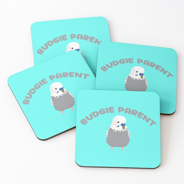 Item preview, Budgie Parent Grey Version designed and sold by TiffinByLK.