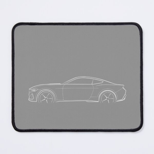 Item preview, 2024 Ford Mustang GT S650 - profile stencil, white designed and sold by mal-photography.