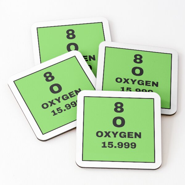 Item preview, Periodic Table Of Elements - 8 (O) Oxygen designed and sold by ArtsyCity.