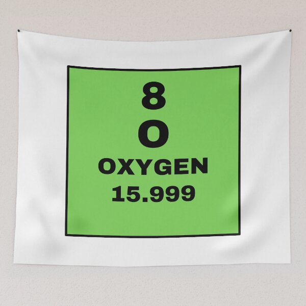 Item preview, Periodic Table Of Elements - 8 (O) Oxygen designed and sold by ArtsyCity.