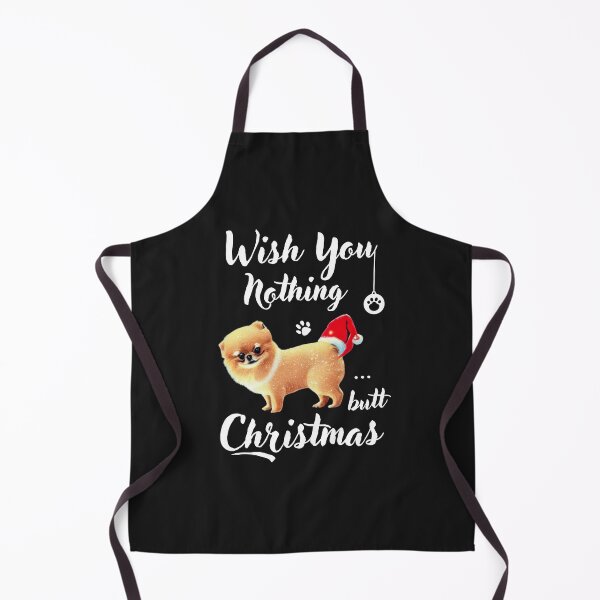 Item preview, Funny Christmas with Cute Fluffy Pomeranian Dog Puppy designed and sold by FociCreate.