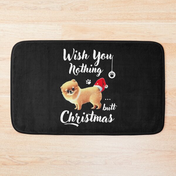 Item preview, Funny Christmas with Cute Fluffy Pomeranian Dog Puppy designed and sold by FociCreate.